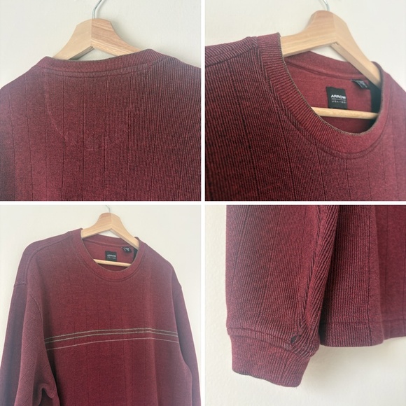 Vintage Arrow Striped Long Sleeve Y2K Skater Top - Picture 8 of 8